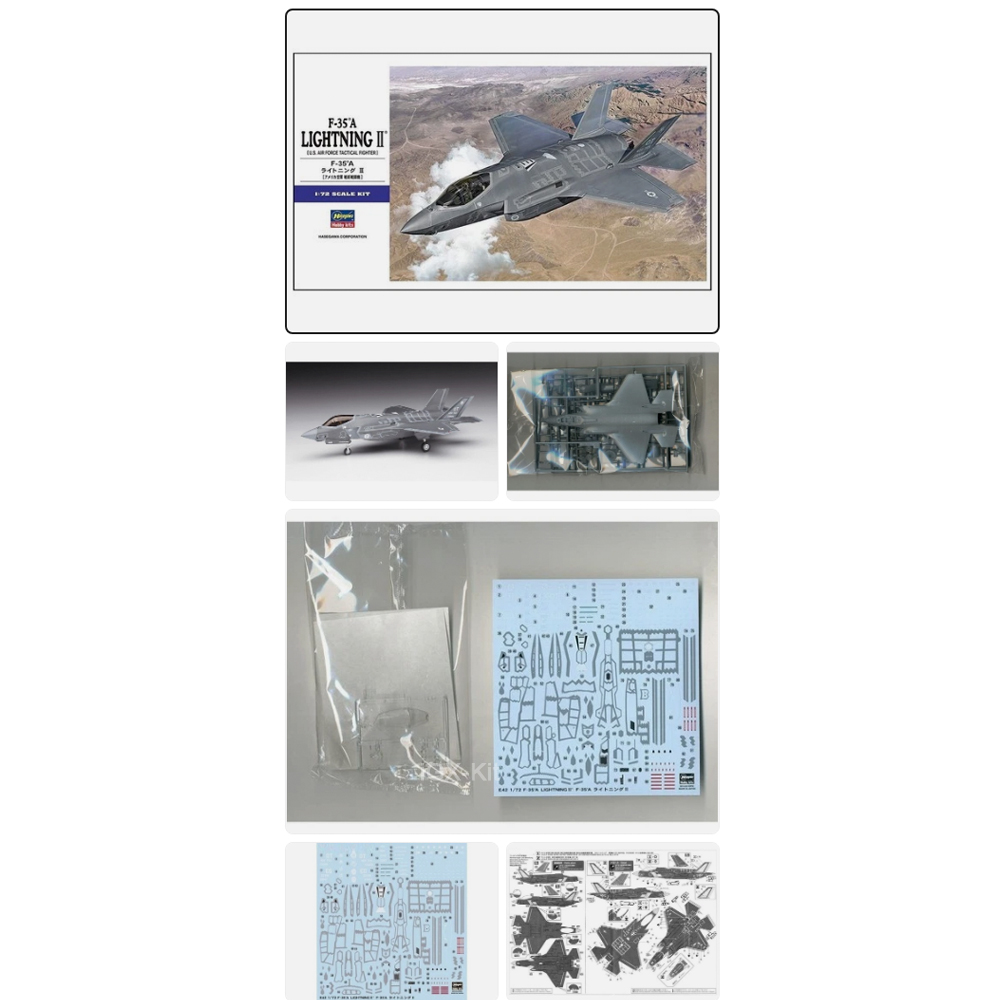 Model Kit Jet - Hasegawa 01572 1:72 Scale US F35