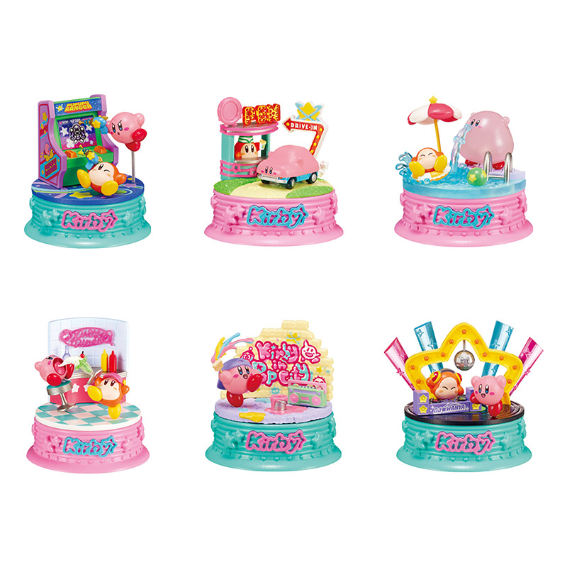 RE-MENT Kirby in Pop City Anim - Model Kit Kirby review and price