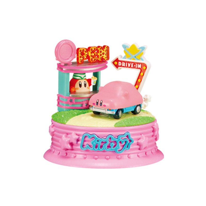 RE-MENT Kirby in Pop City Anim - Model Kit Kirby review and price
