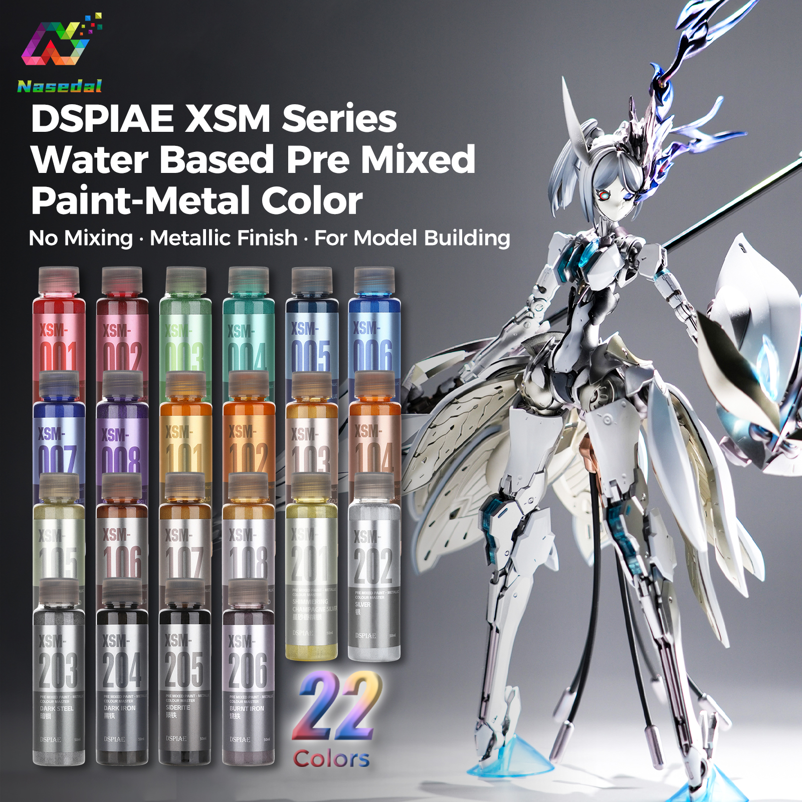 DSPIAE XSM Series 50ml Water B - Model Kit Paint Set review and price