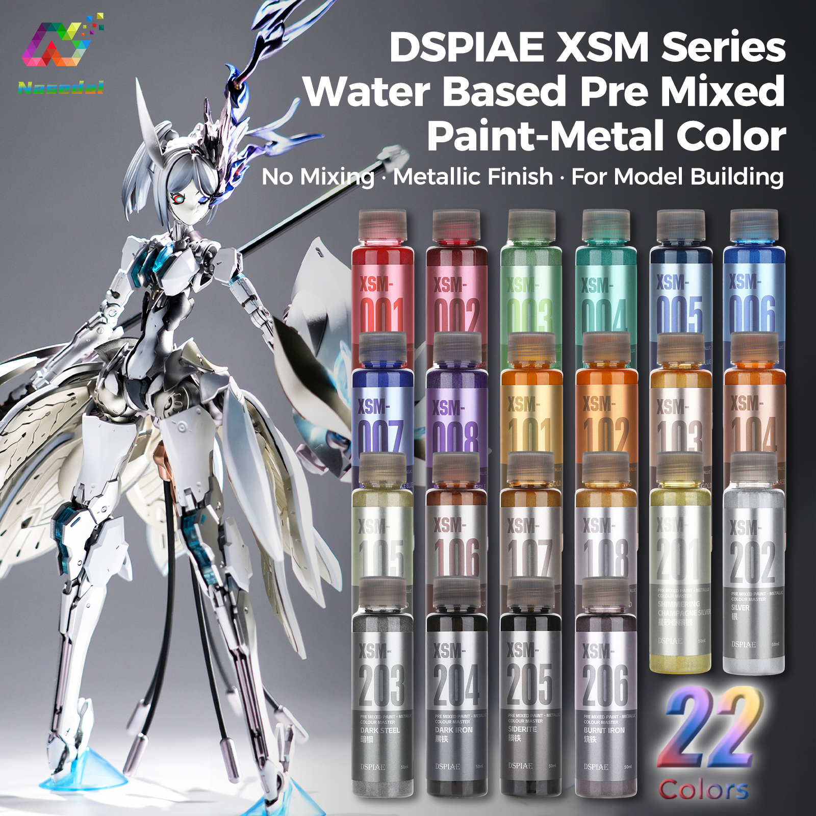 DSPIAE XSM Series 50ml Water B - Model Kit Paint Set review and price