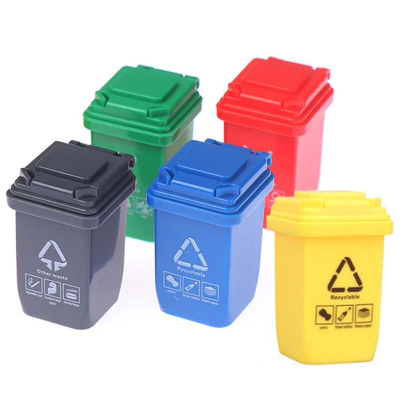 5pcs/set Miniature Trash Can M - Model Kit Jet review and price