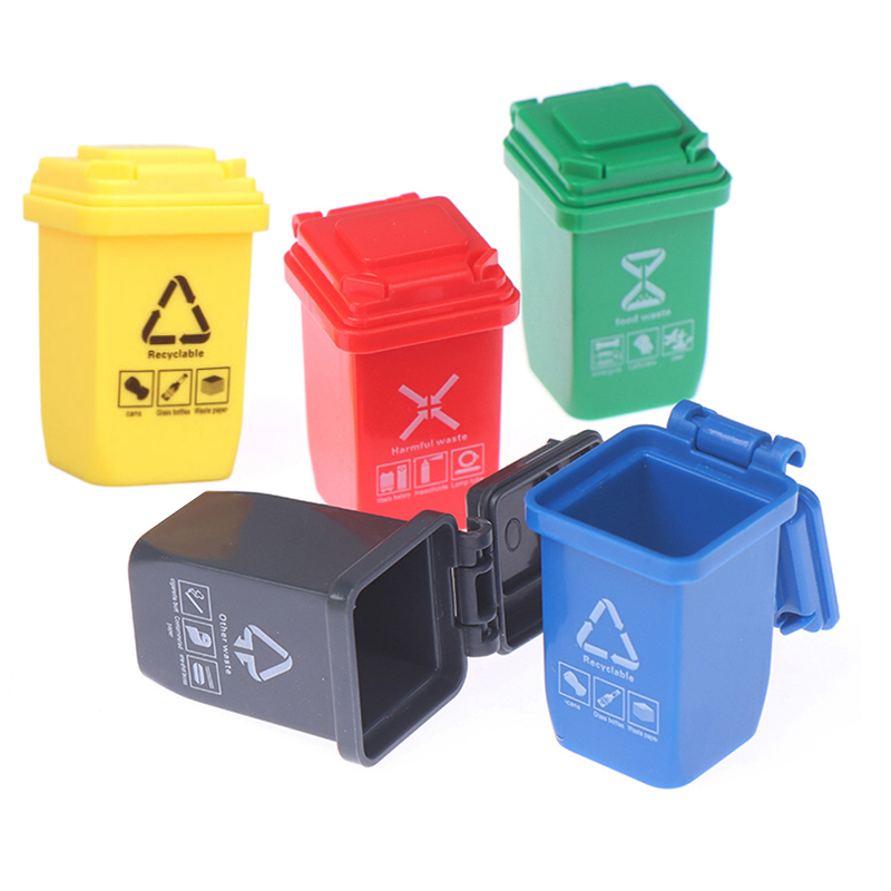 5pcs/set Miniature Trash Can M - Model Kit Jet review and price