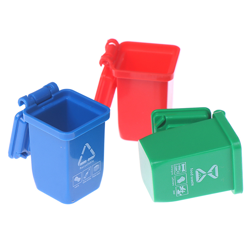 5pcs/set Miniature Trash Can M - Model Kit Jet review and price