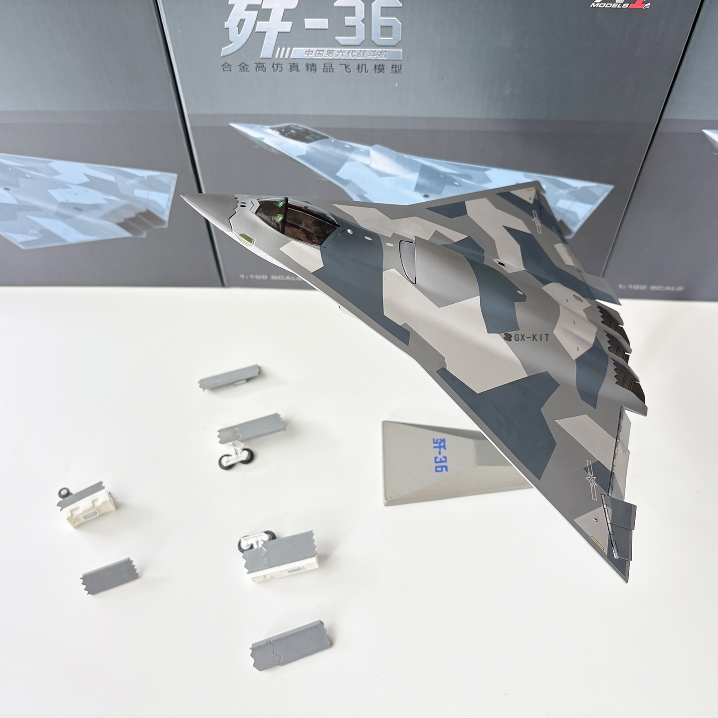 1/100 AF1 J-36 Chinese 6th Gen - Model Kit Jet review and price