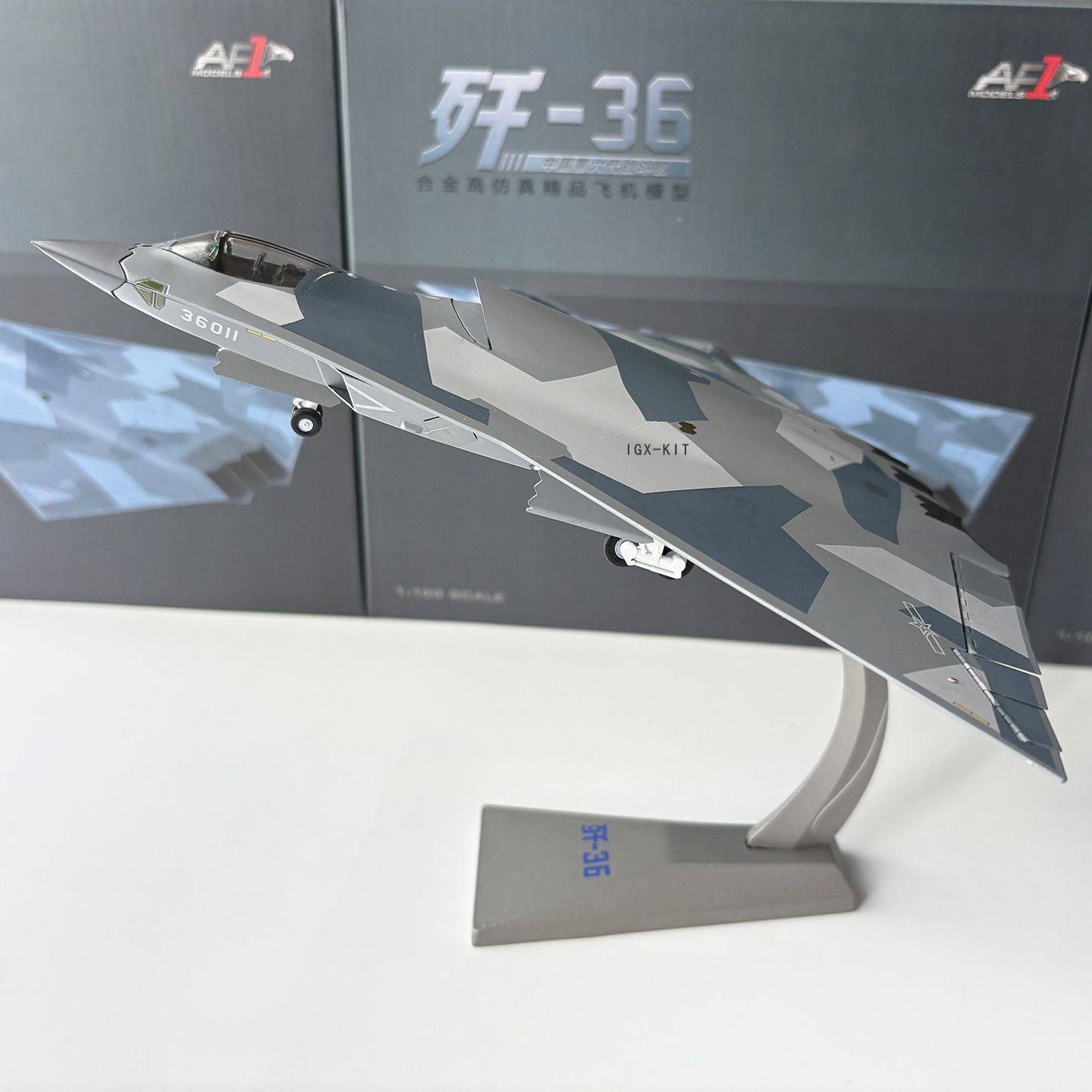1/100 AF1 J-36 Chinese 6th Gen - Model Kit Jet review and price