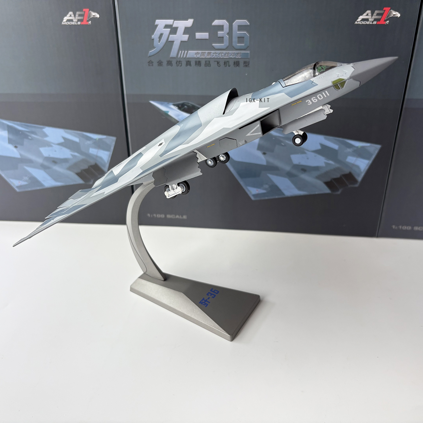 1/100 AF1 J-36 Chinese 6th Gen - Model Kit Jet review and price