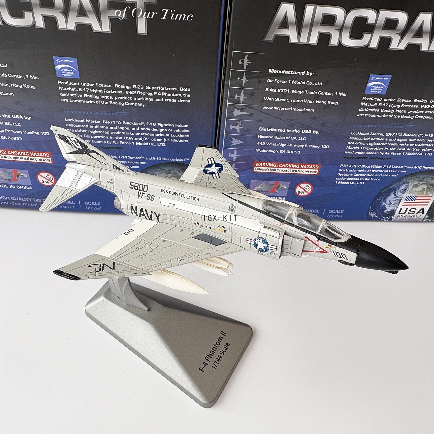 1/144 Scale US F-4 Phantom II  - Model Kit Jet review and price