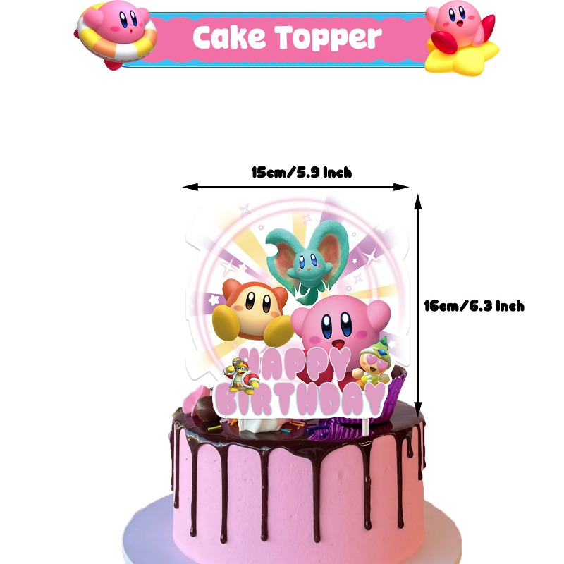 Kirby Theme Birthday Party Dec - Model Kit Kirby review and price