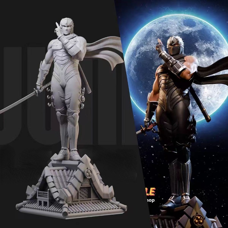 1/24  Miniature Black Robe Nin - Model Kit Baki review and price