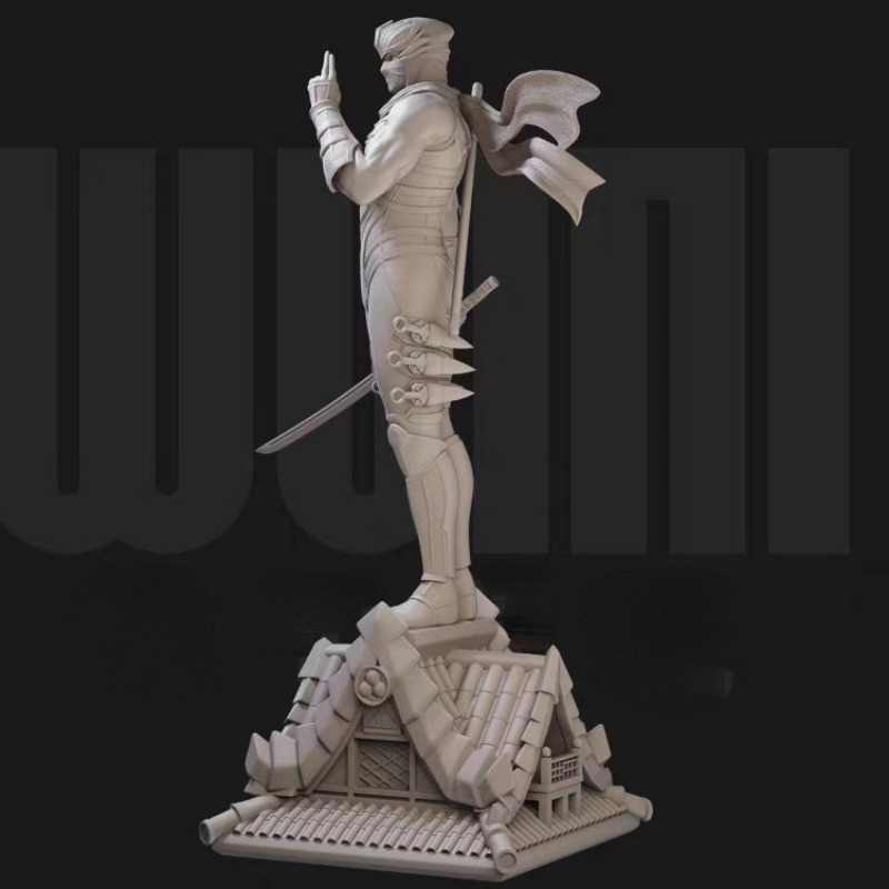 1/24  Miniature Black Robe Nin - Model Kit Baki review and price