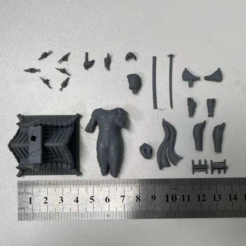 1/24  Miniature Black Robe Nin - Model Kit Baki review and price