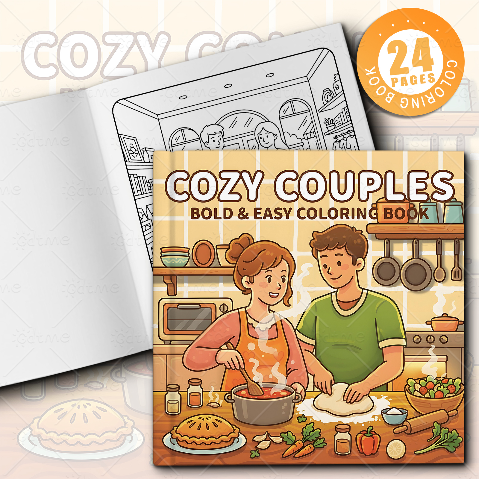 COZY COUPLES Bold-easy Pattern - Model Kit Quick review and price