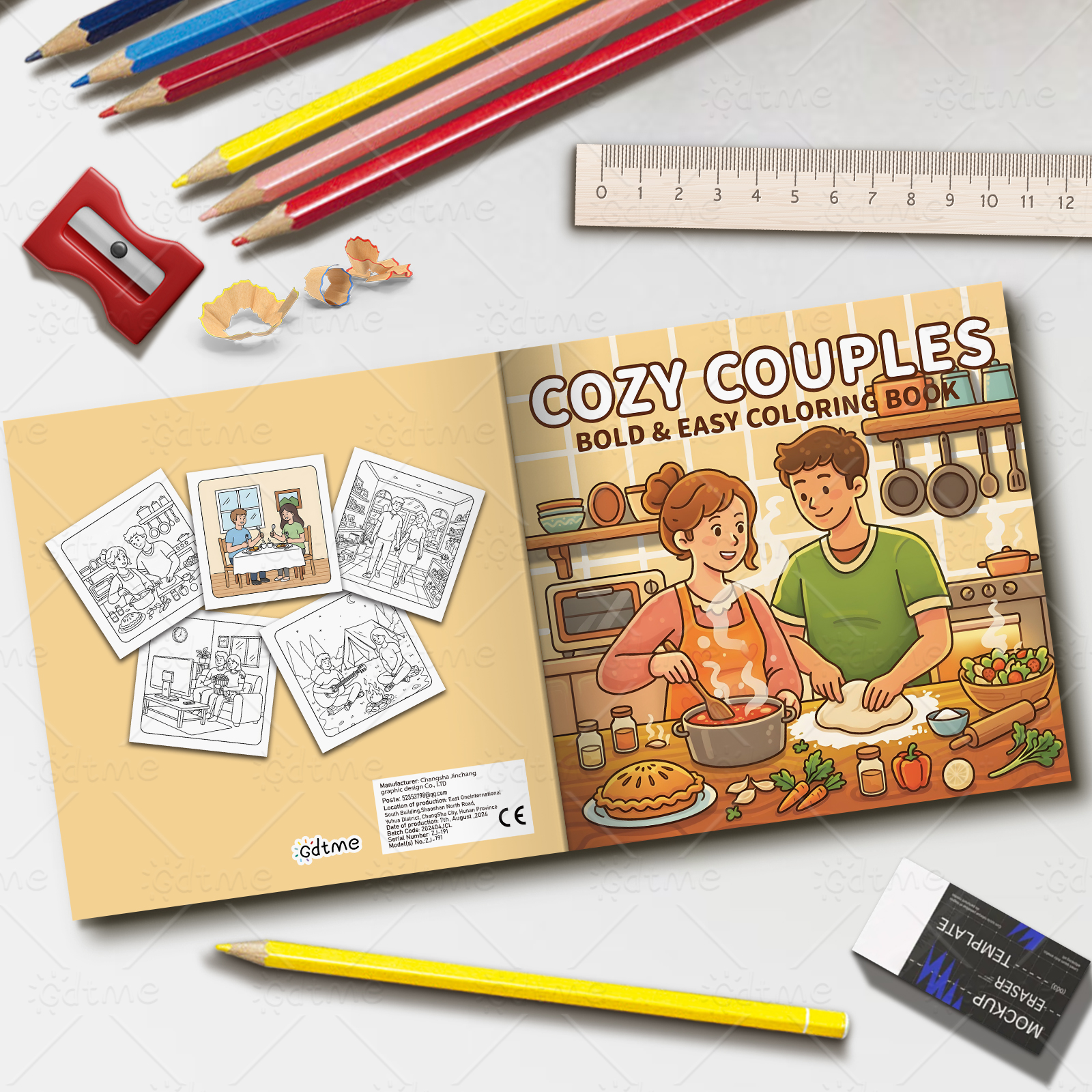 COZY COUPLES Bold-easy Pattern - Model Kit Quick review and price