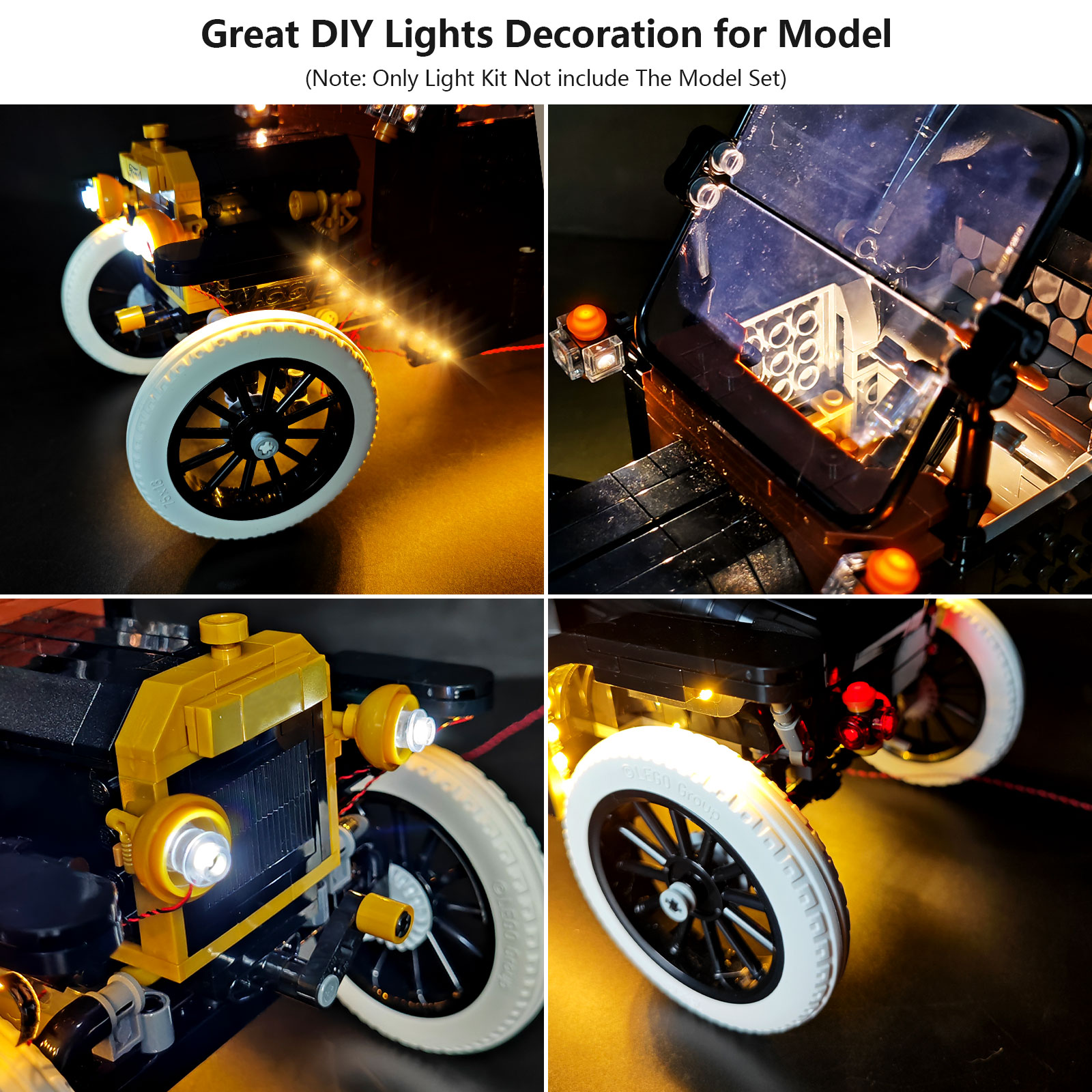 LYBMTWF LED Lighting Kit Compa - Model Kit Walmart review and price
