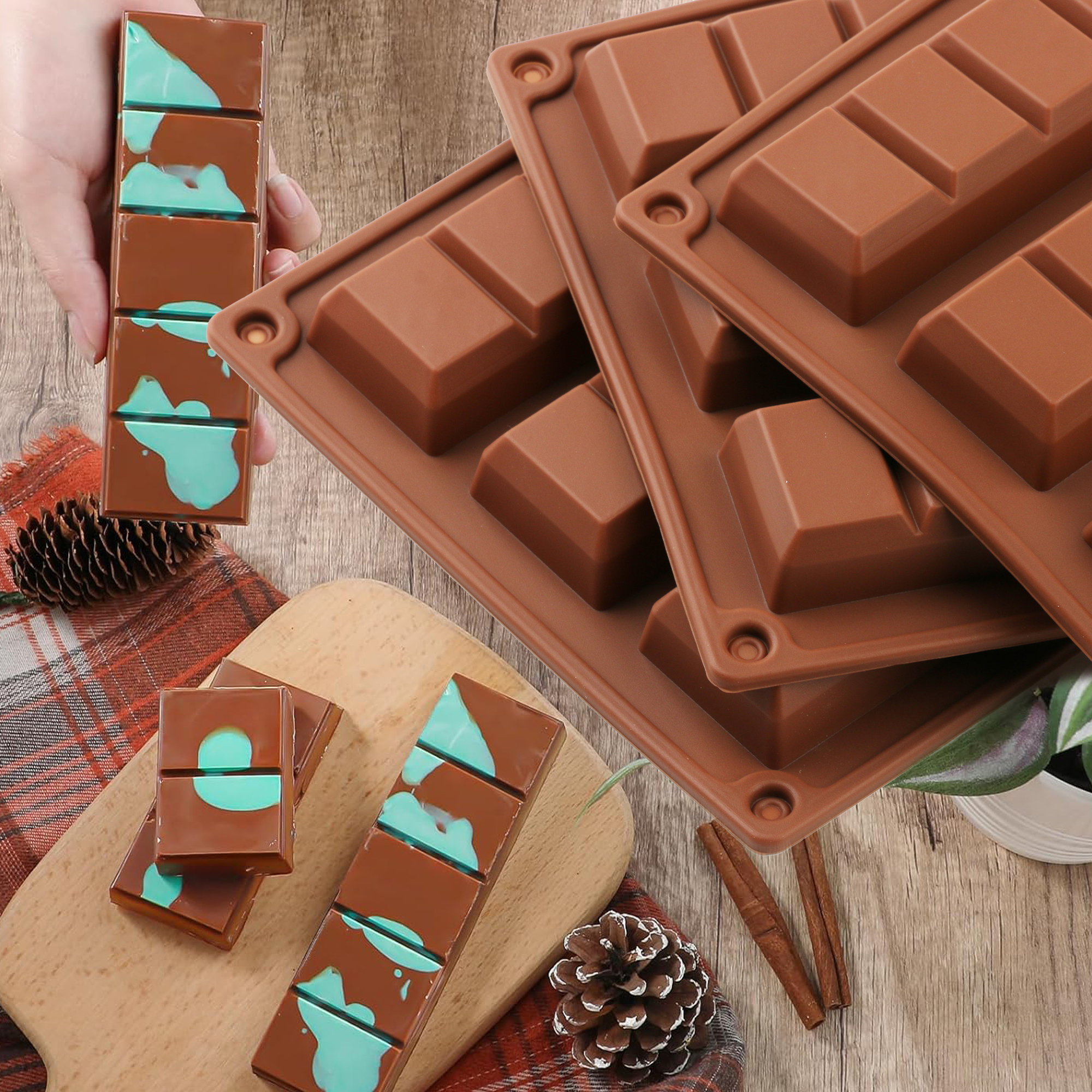 1pcs Silicone Dubai Block Choc - Model Kitchen Set review and price