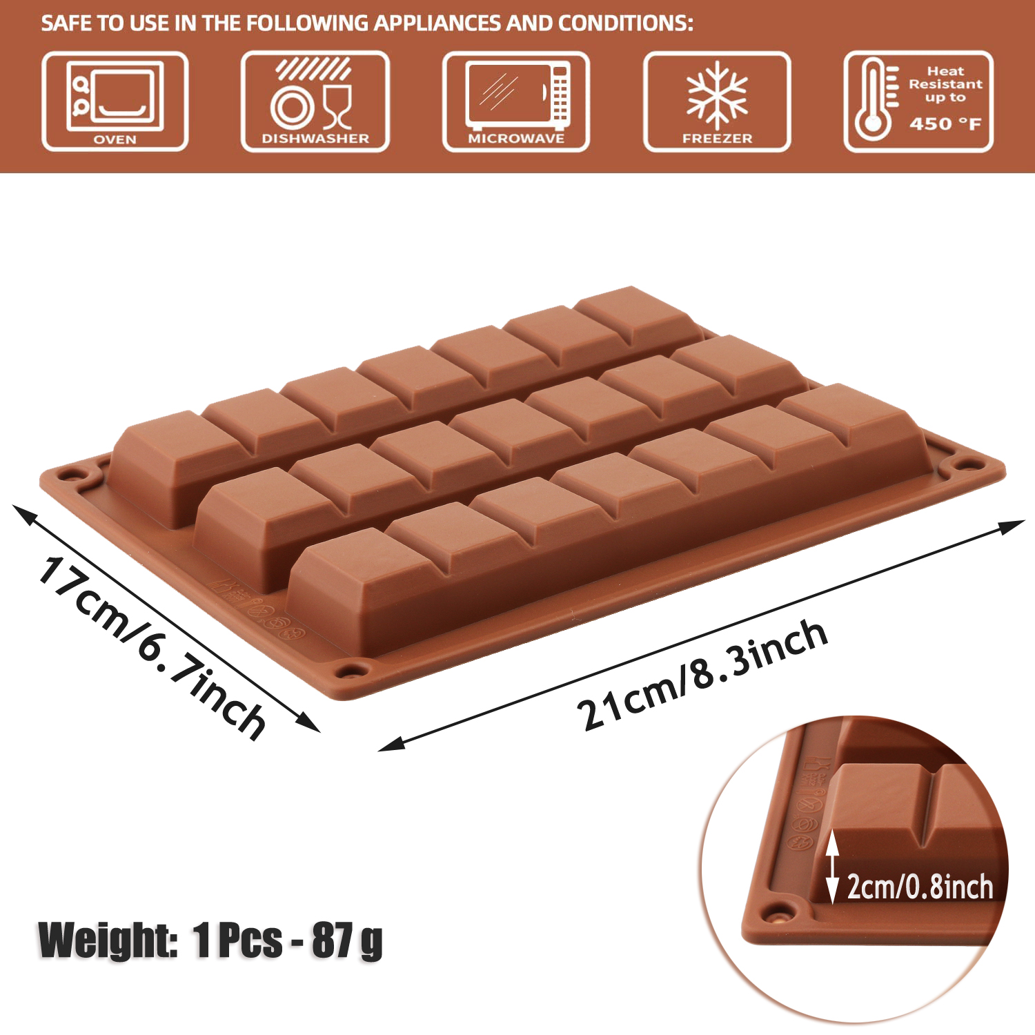 1pcs Silicone Dubai Block Choc - Model Kitchen Set review and price