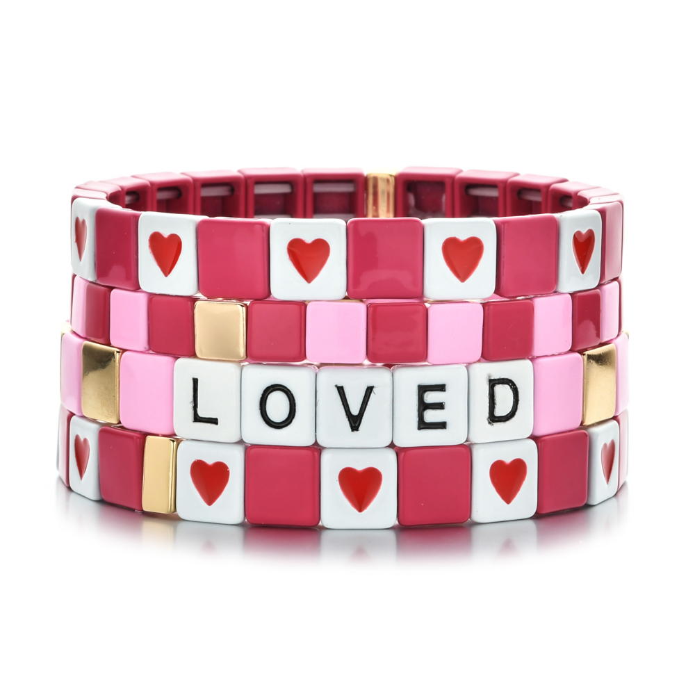 Boho Love Heart Pink Letter Br - Model Kit Quick review and price