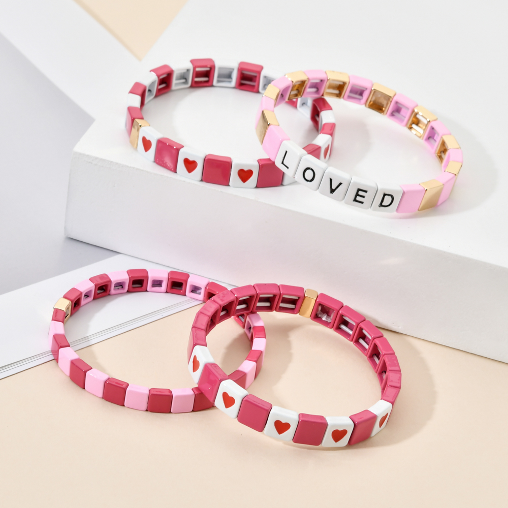 Boho Love Heart Pink Letter Br - Model Kit Quick review and price