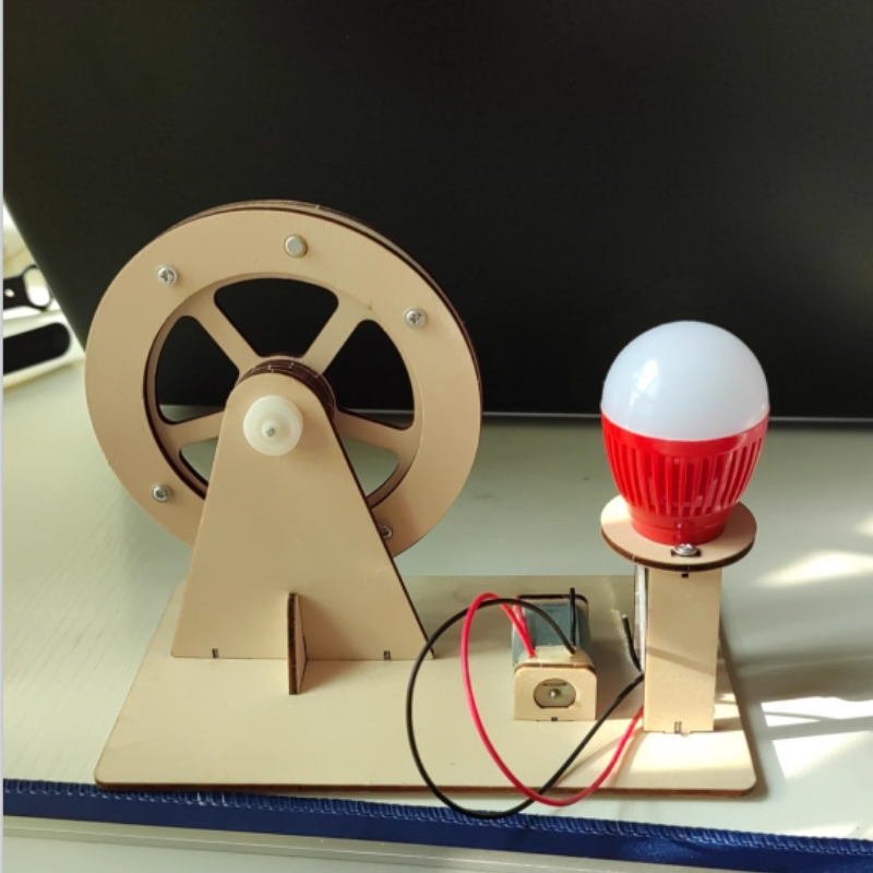 Mini DIY Hand Crank Generator  - Model Kit Walmart review and price