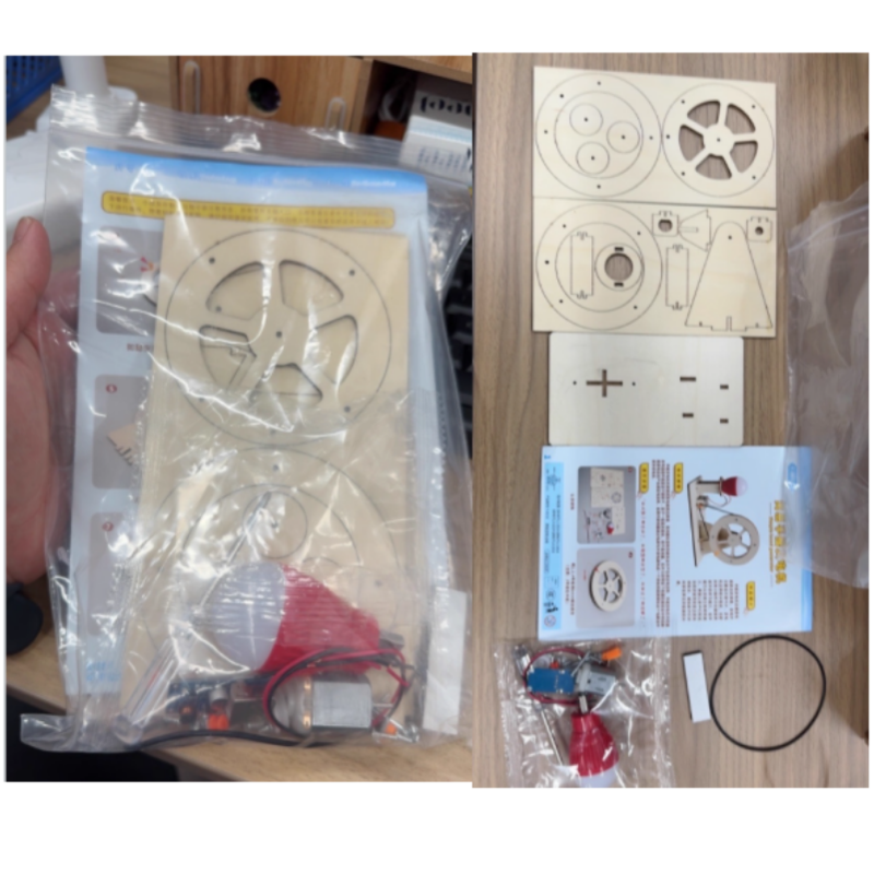 Mini DIY Hand Crank Generator  - Model Kit Walmart review and price