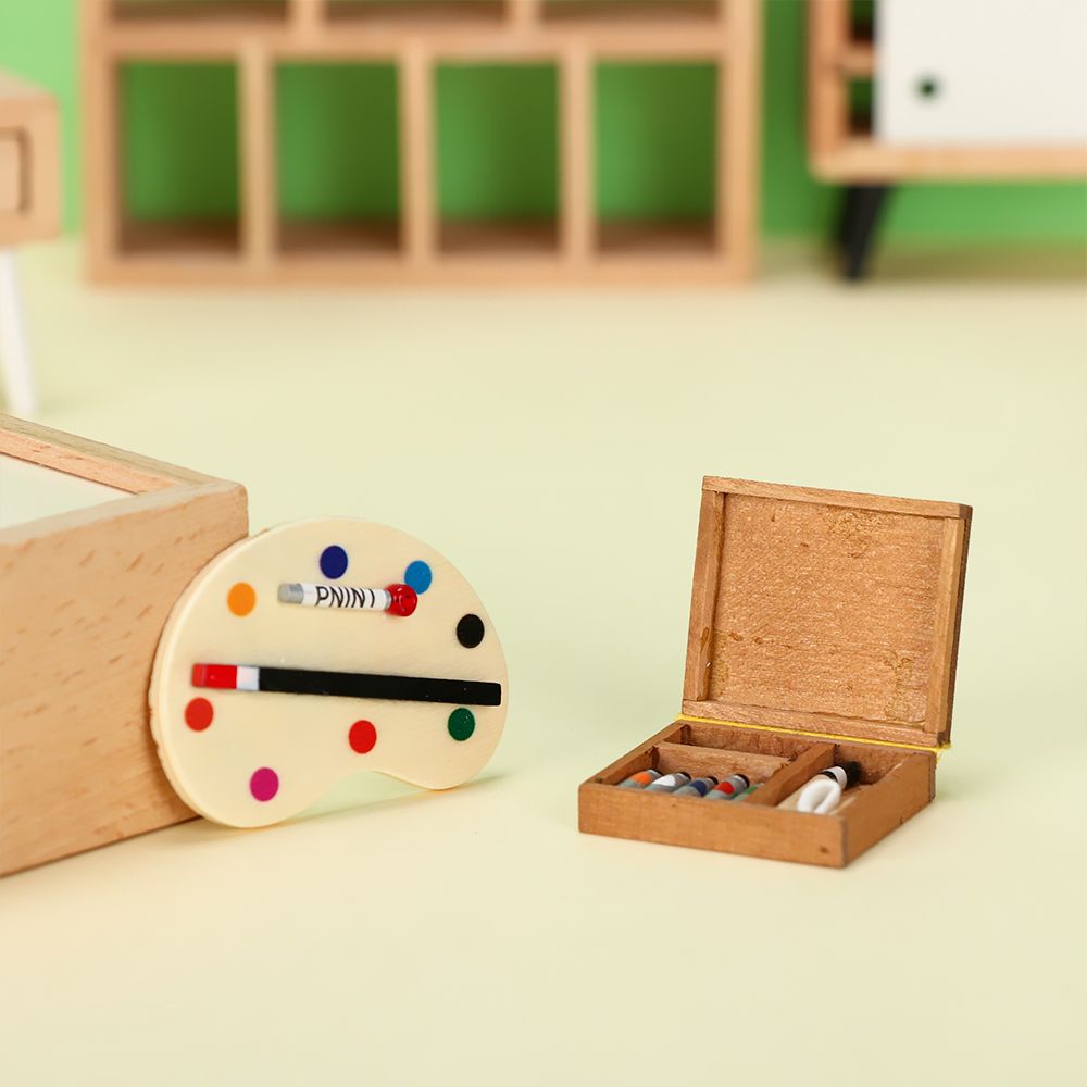 1:12 Dollhouse Furniture Minia - Model Kit Paint Set review and price