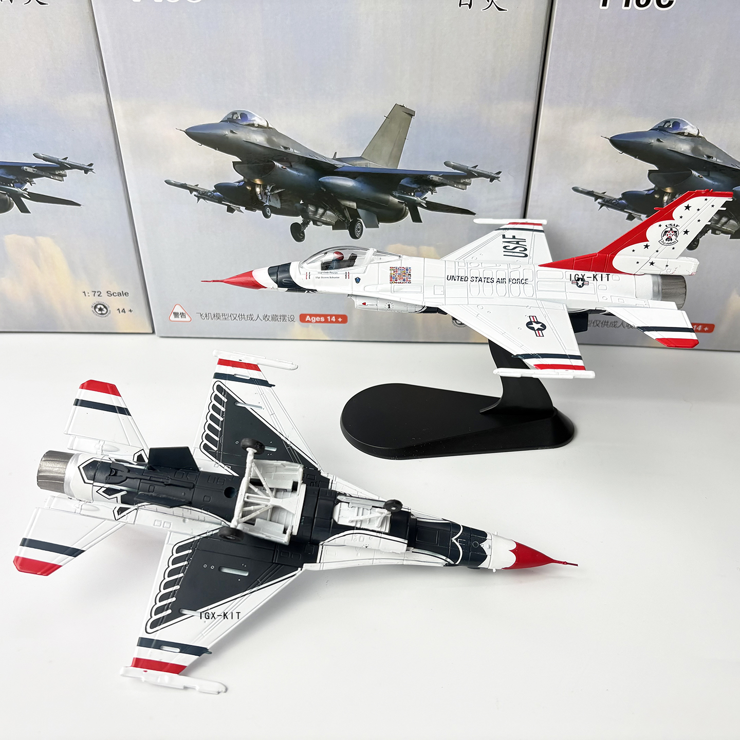 1/72 Scale U.S. Air Force F-16 - Model Kit Jet review and price