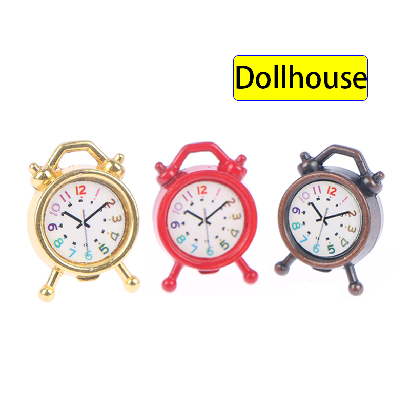 1PC 1:12 Scale Alarm Clock Dol - Model Kitchen Set review and price