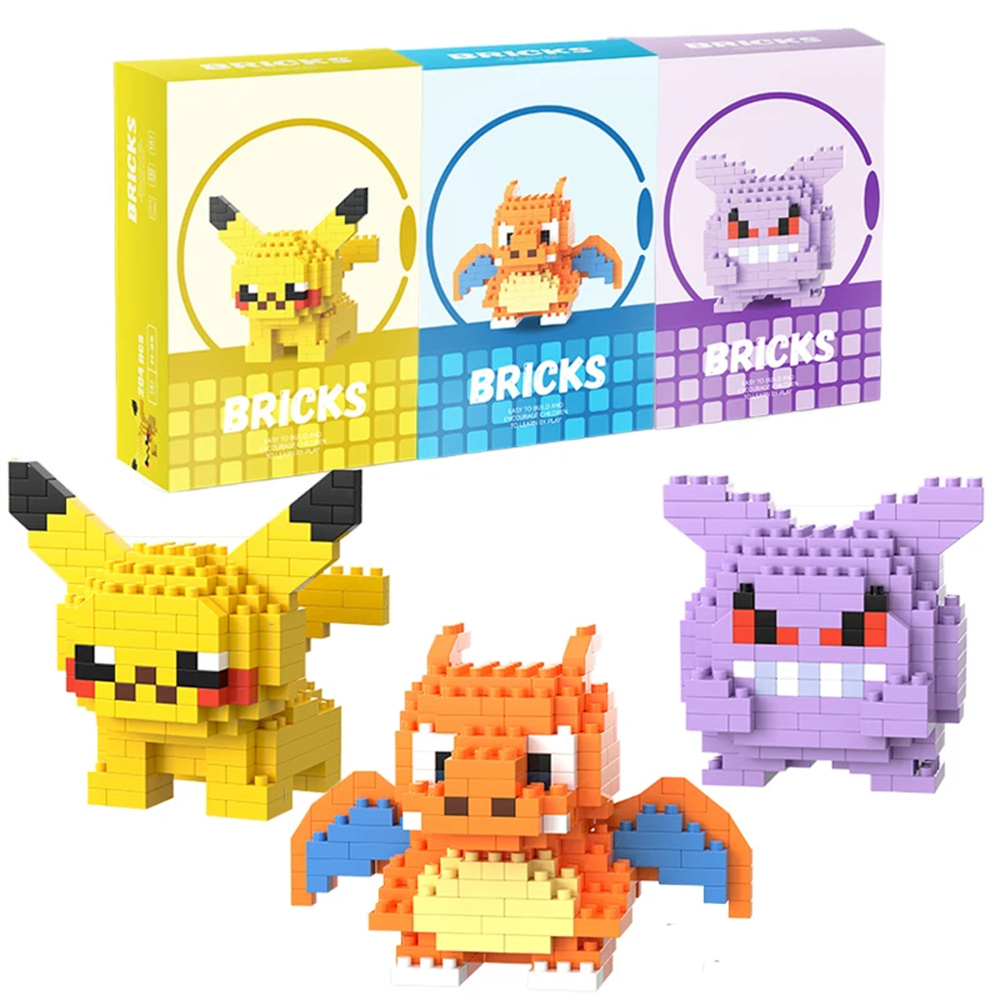 Pokemon Micro Building Blocks  - Model Kit Walmart review and price