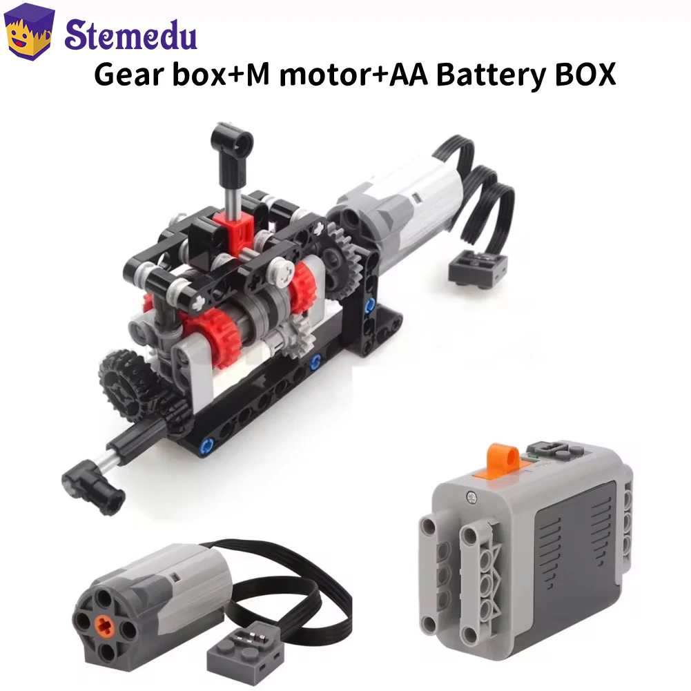 MOC High-tech 4 Speeds Gearbox - Model Kit Walmart review and price