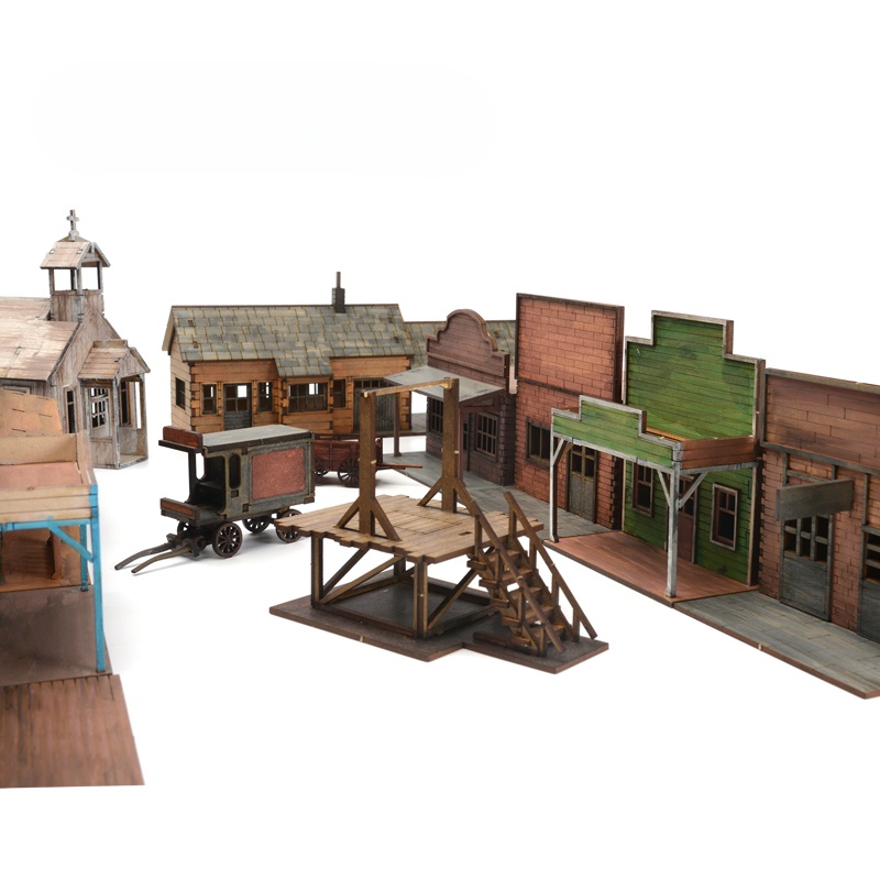 1/72 Scale Western Town Wooden - Model Kit Centaur review and price