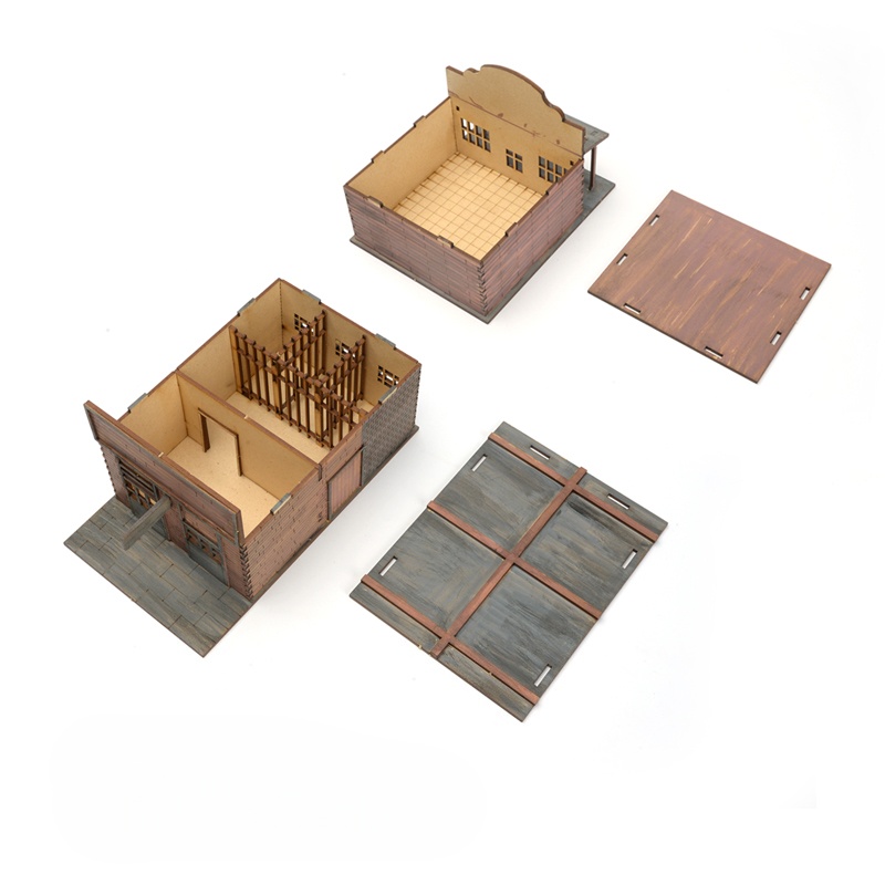 1/72 Scale Western Town Wooden - Model Kit Centaur review and price