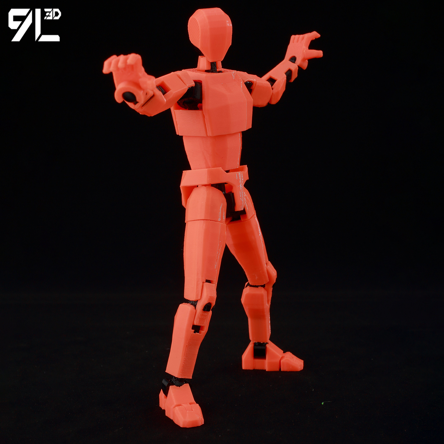 9L 3D Printed Articulated Dumm - Model Kit Joints review and price