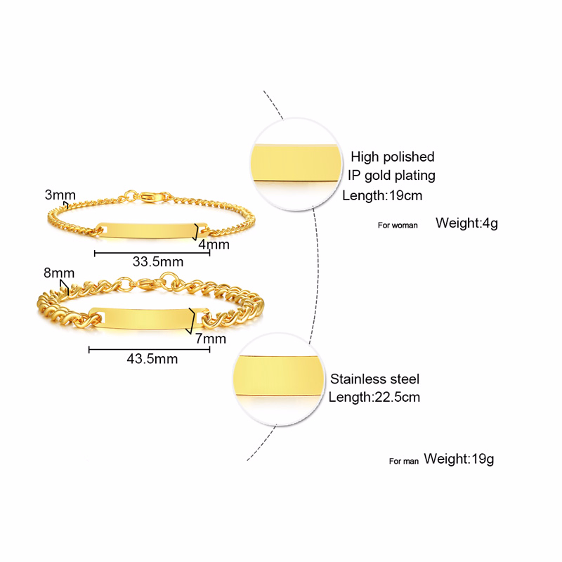Plate Id Tag Bar Bracelet Cuba - Model Kit Quick review and price