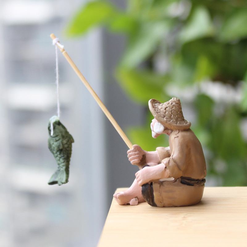 Fishing Old Man Resin Figure S - Model Kit Jet review and price