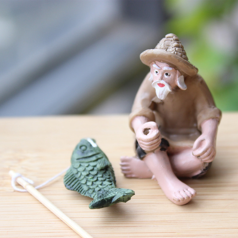Fishing Old Man Resin Figure S - Model Kit Jet review and price