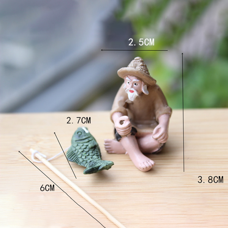 Fishing Old Man Resin Figure S - Model Kit Jet review and price