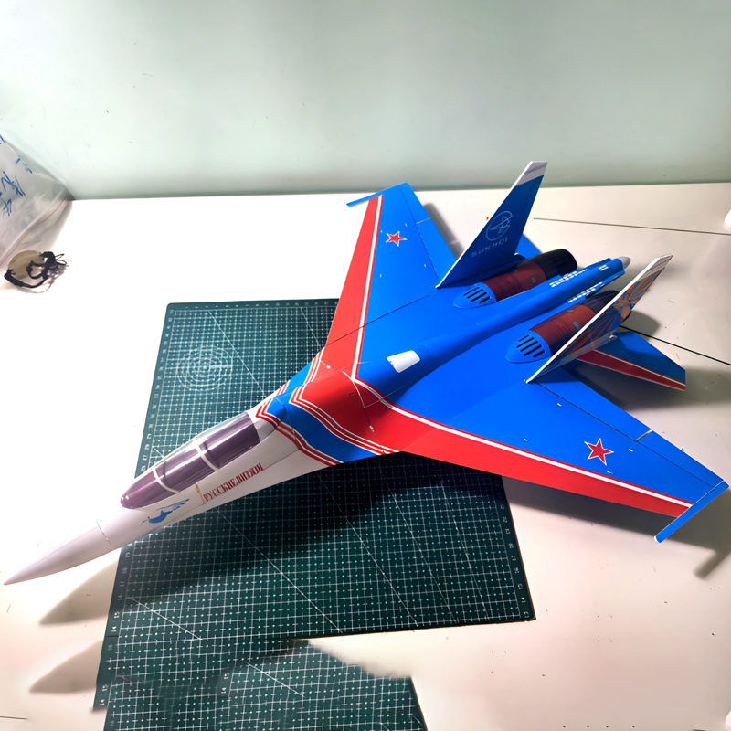 Su-27 Ducted Fan Rc Fighter Du - Model Kit Jet review and price