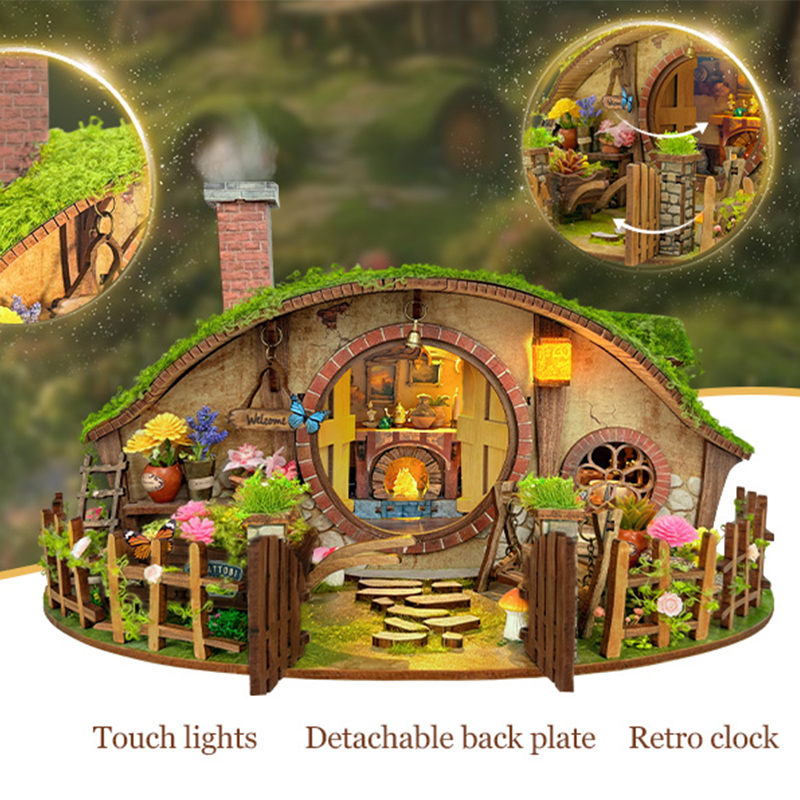 Wooden DIY Magic Ring Dollhous - Model Kit Walmart review and price