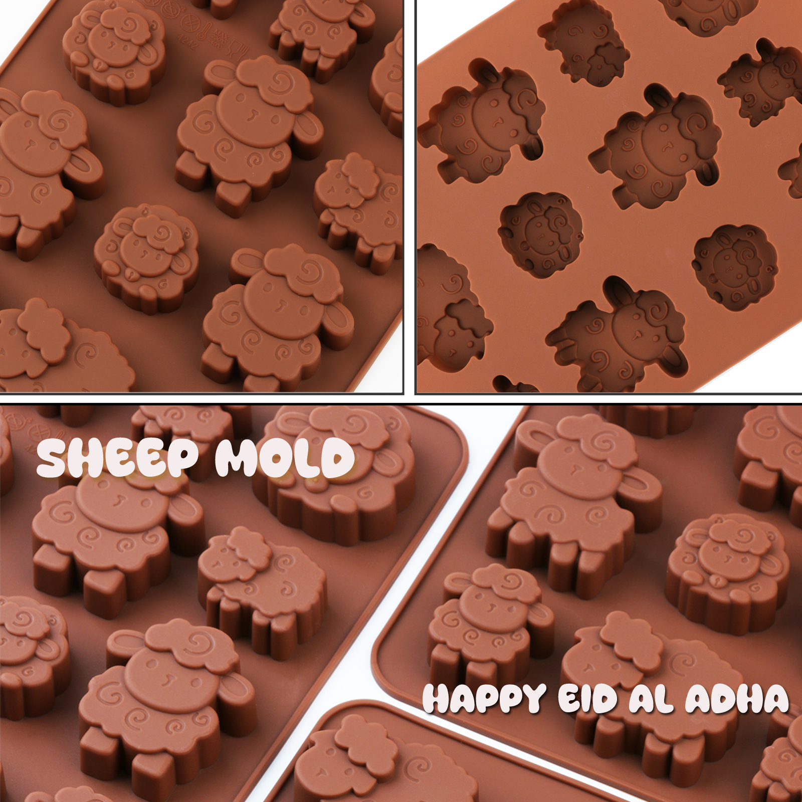 1pack silicone Eid lamb candy  - Model Kitchen Set review and price