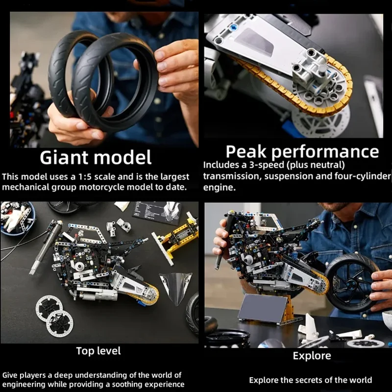New 1920pcs Car Toy Motorcycle - Model Kit Walmart review and price