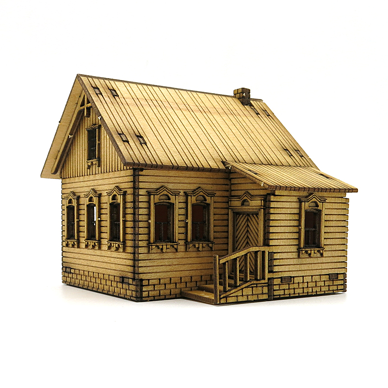 1/72 Wooden Assembly House Eur - Model Kit Centaur review and price