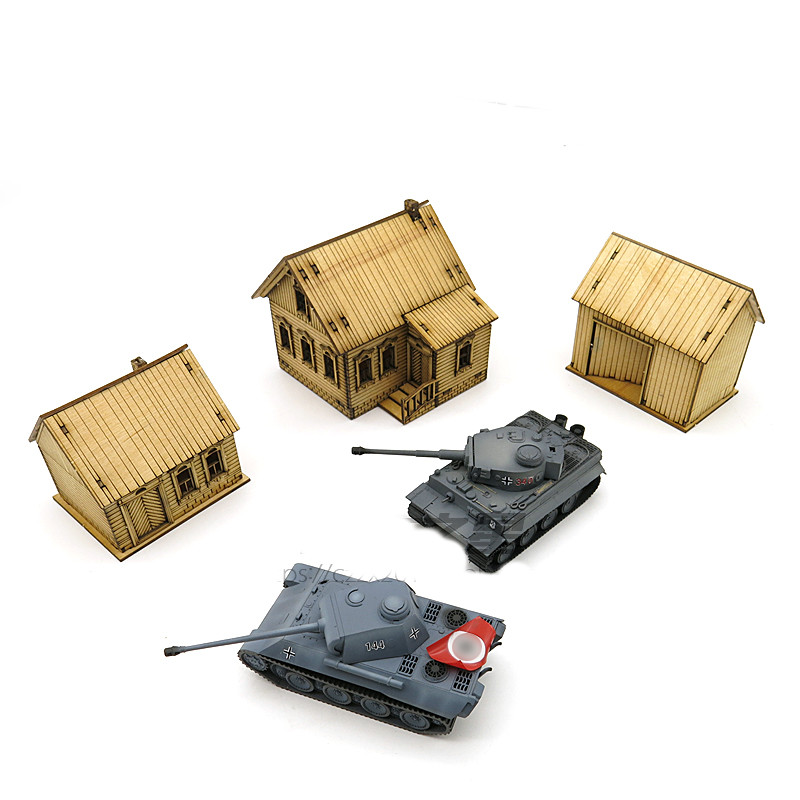 1/72 Wooden Assembly House Eur - Model Kit Centaur review and price