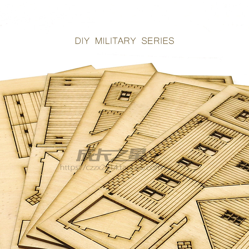 1/72 Wooden Assembly House Eur - Model Kit Centaur review and price