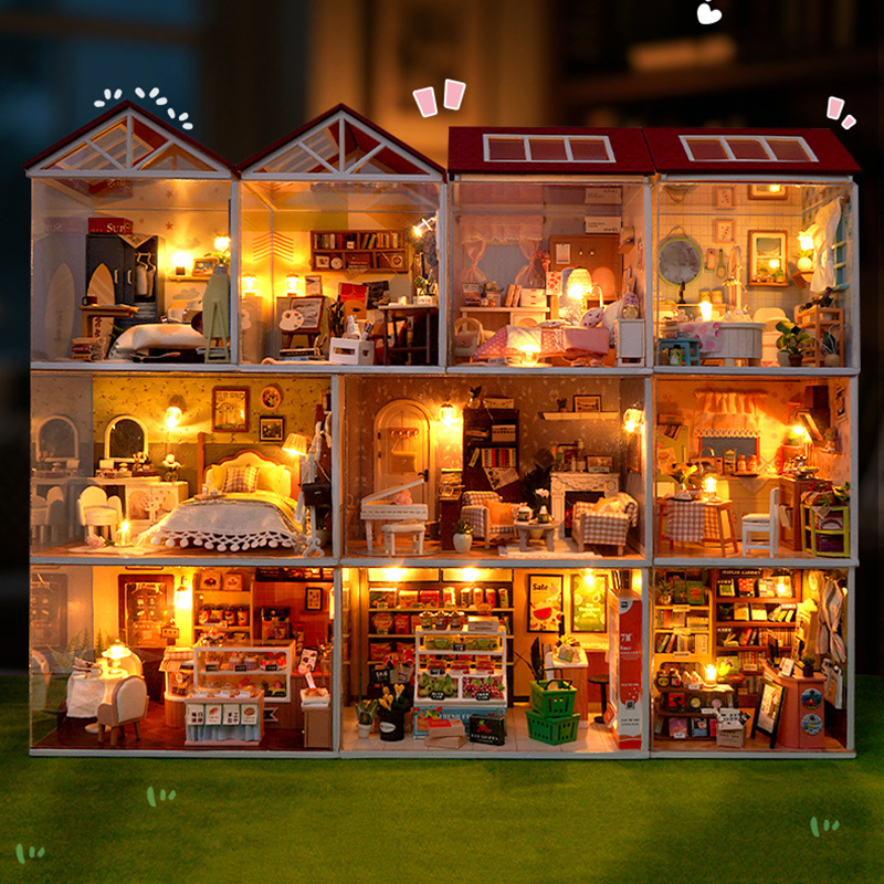 DIY Wooden Dollhouse Mini Bedr - Model Kit Walmart review and price