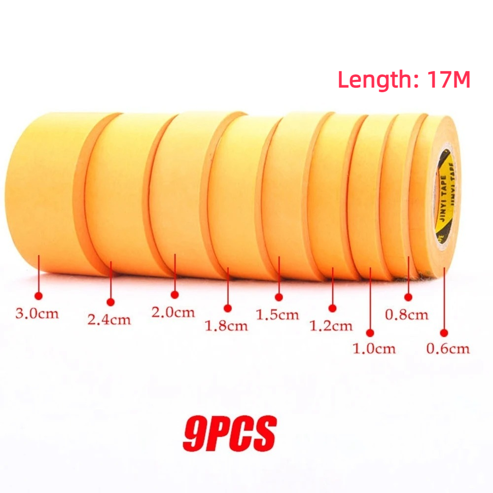 3/4/9 Rolls Model Masking Tape - Model Kit Paint Set review and price