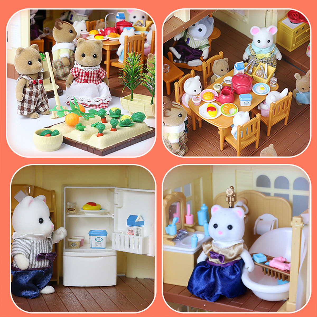 Miniature Furniture 1:12 Dollh - Model Kitchen Set review and price