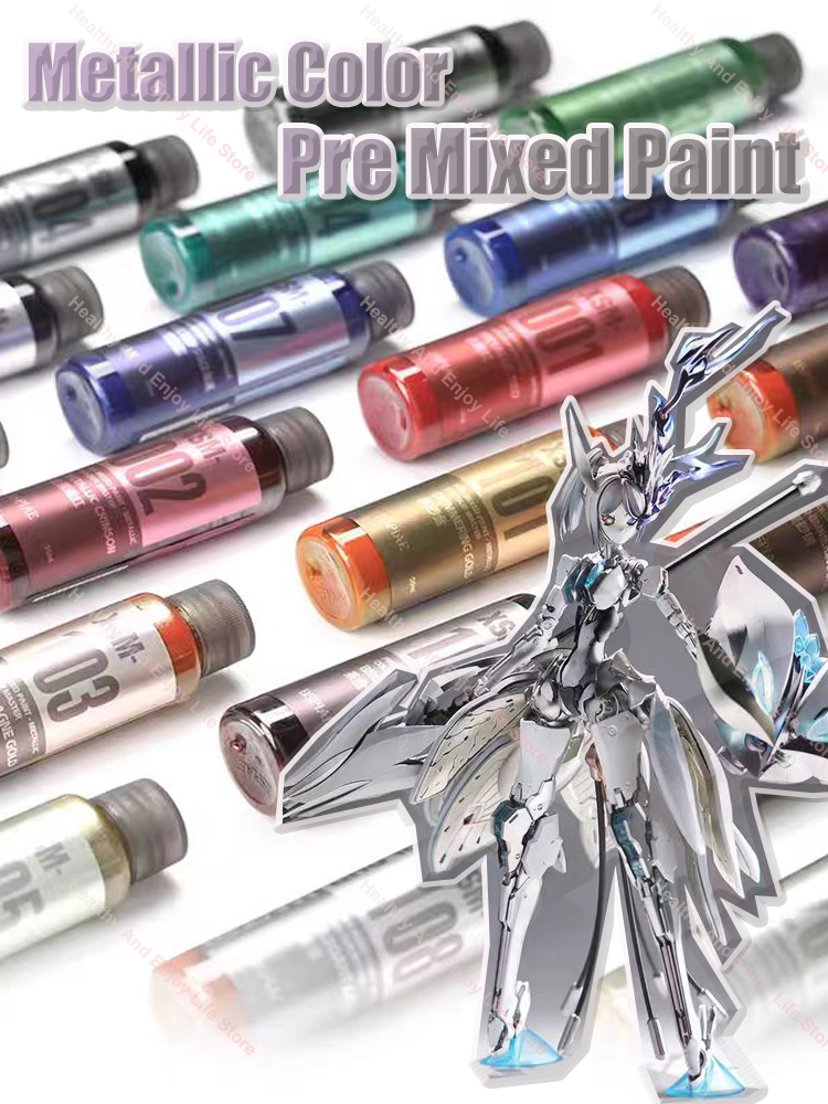XSM 50ml Metallic Water-basedp - Model Kit Paint Set review and price